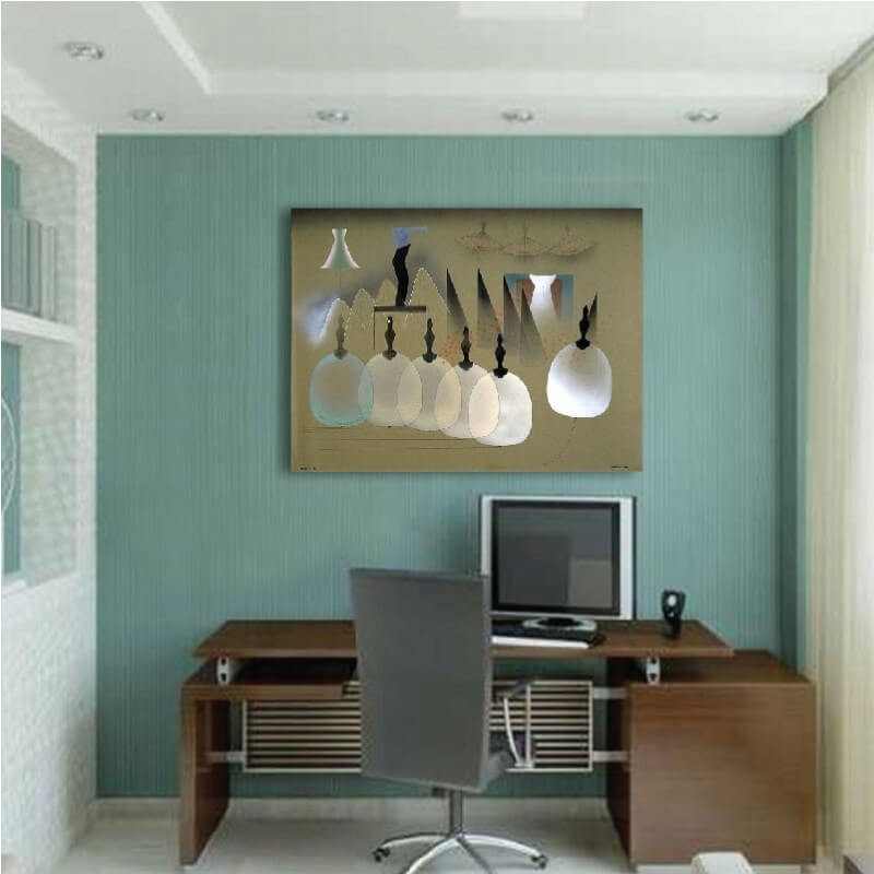 Πίνακας σε καμβά Man Ray Seguidilla 40x60 Τελαρωμένος καμβάς σε ξύλο με πάχος 2cm