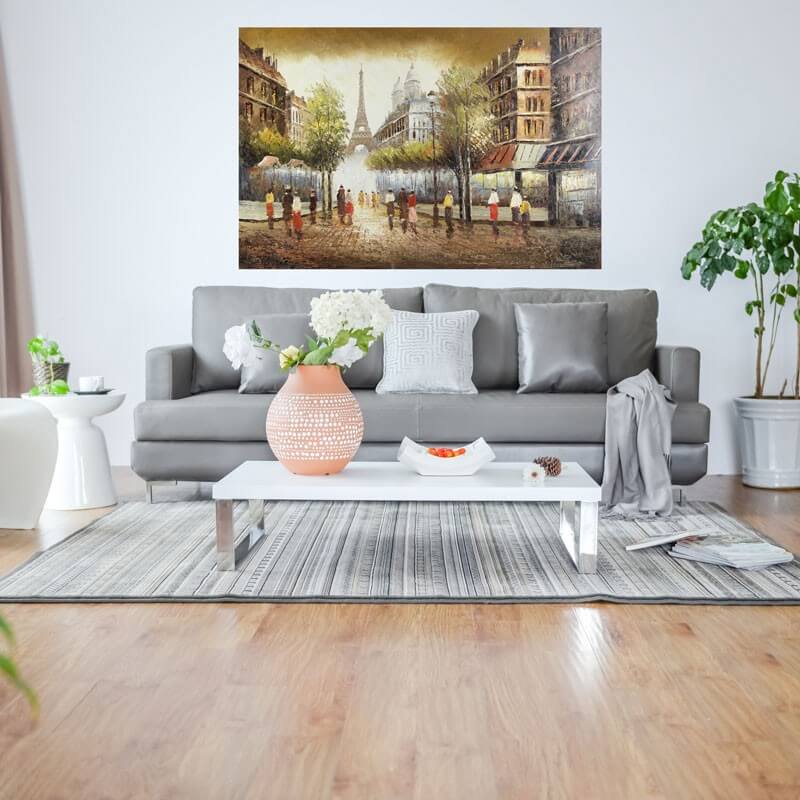 Πίνακας σε καμβά με EIFEL TOWER 60x90 Τελαρωμένος καμβάς σε ξύλο με πάχος 2cm