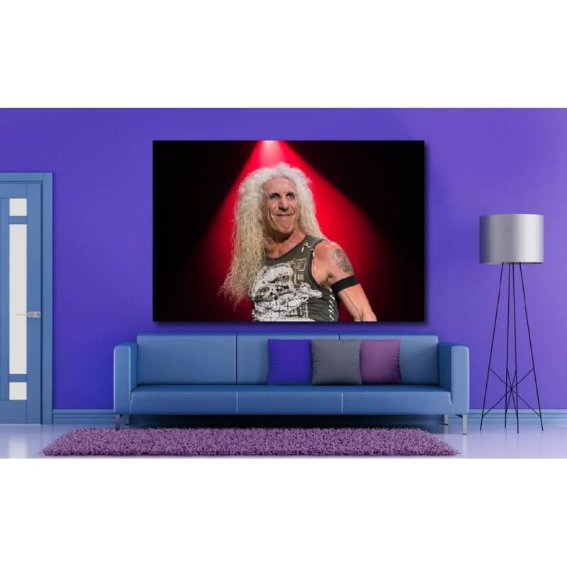 Πίνακας σε καμβά με τους Twisted Sister 30x45 Τελαρωμένος καμβάς σε ξύλο με πάχος 2cm