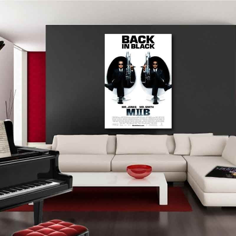 Πίνακας σε καμβά Men In Black II 110x156 Τελαρωμένος καμβάς σε ξύλο με πάχος 2cm