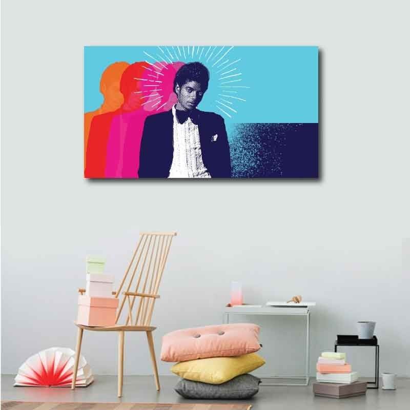 Πίνακας σε καμβά Michael Jackson 2