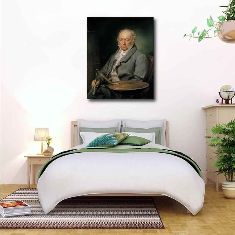 Πίνακας σε καμβά - Portrait of Goya by Vicente López Portaña 120x148 Τελαρωμένος καμβάς σε ξύλο με πάχος 2cm