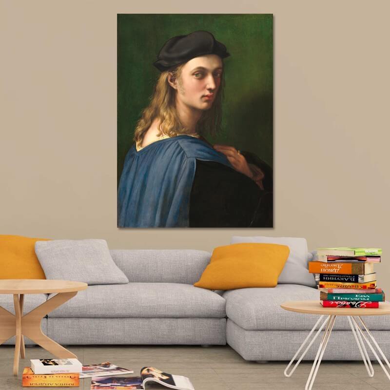 Πίνακας σε καμβά Raffaello - Portrait of Bindo Altoviti