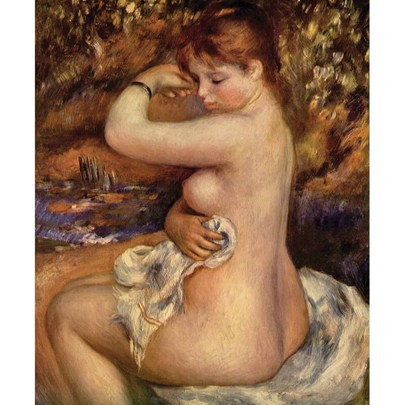 Πίνακας σε καμβά Renoir - After the Bath