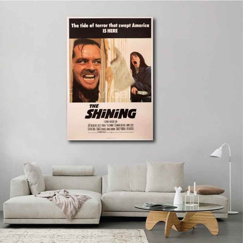 Πίνακας σε καμβά The Shining Movie 50x72 Τελαρωμένος καμβάς σε ξύλο με πάχος 2cm