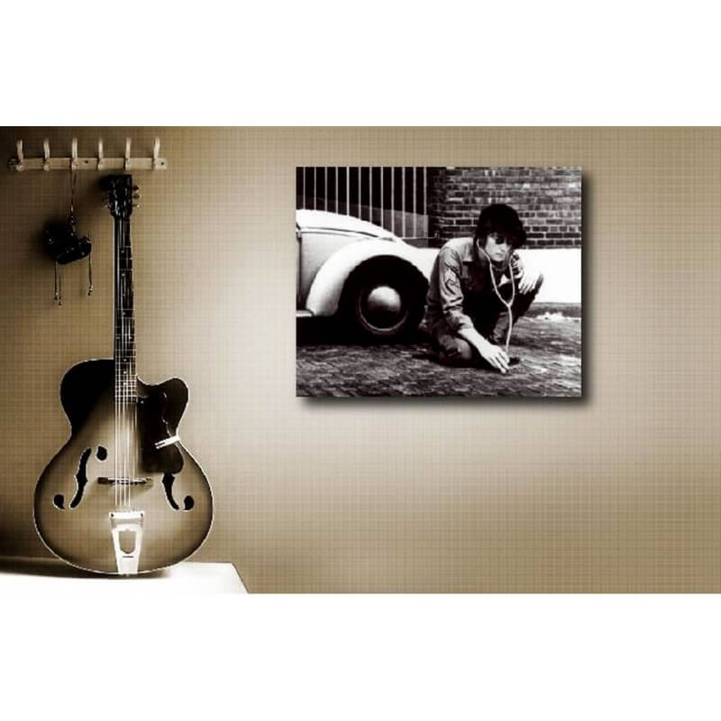 Πίνακας σε καμβά του John Lennon 80x120 Τελαρωμένος καμβάς σε ξύλο με πάχος 2cm