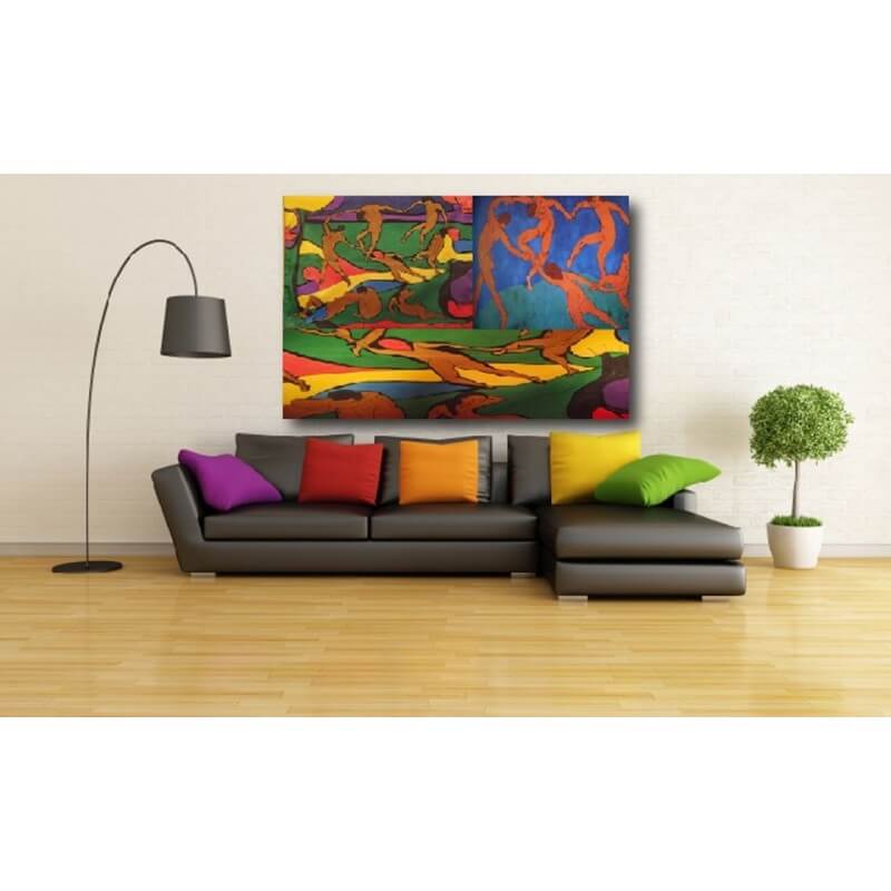 Πίνακας σε καμβά του Matisse Complet 100x150 Τελαρωμένος καμβάς σε ξύλο με πάχος 2cm