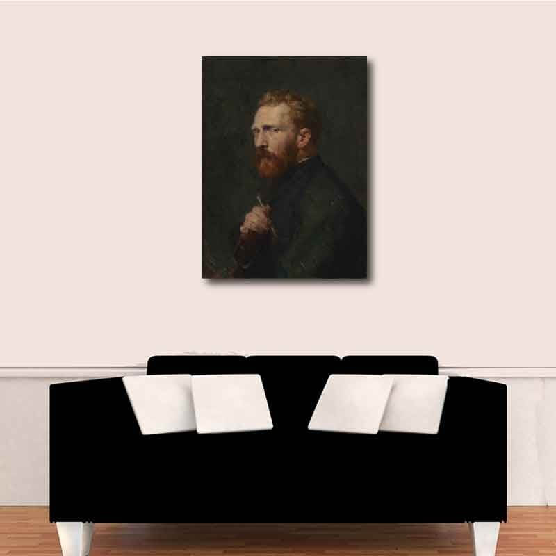 Πίνακας σε καμβά Vincent Van Gogh - Self Portrait