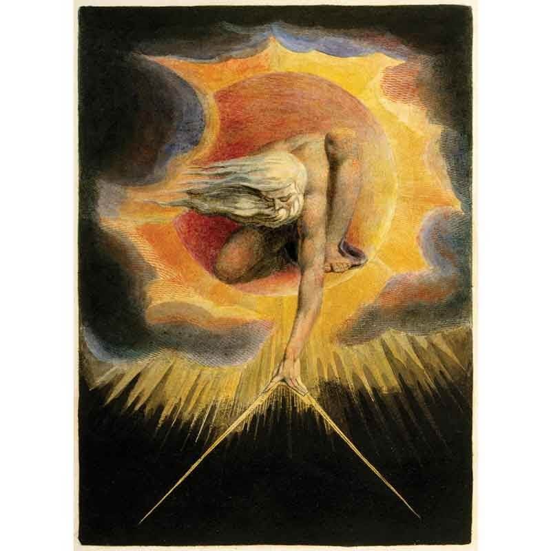 Πίνακας σε καμβά William Blake - Ancient of Days