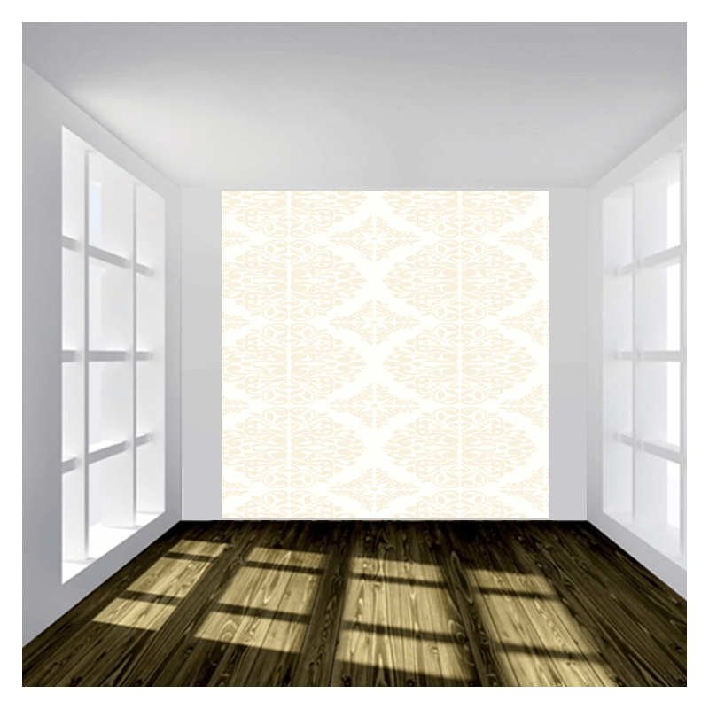 Ταπετσαρία Τοίχου Φλοράλ 120x120 Βινύλιο