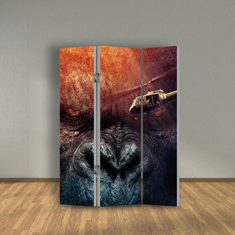 Παραβαν Kong Skull Island 120x180 Μουσαμά Δύο όψεις