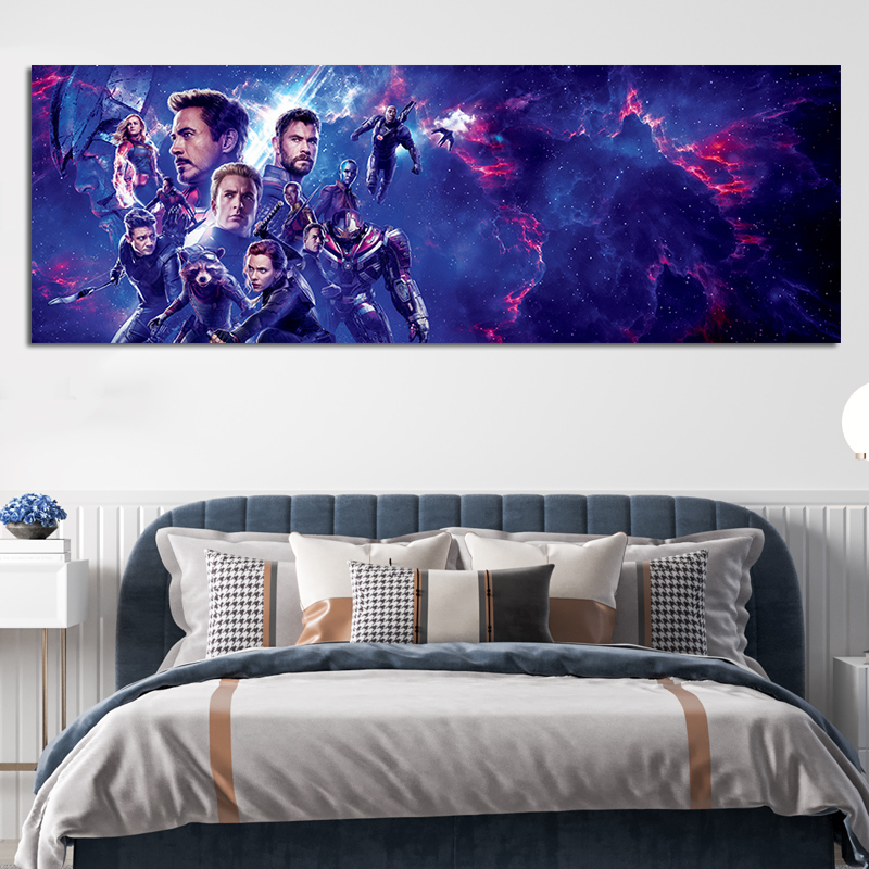 Πίνακας με Avengers Endgame 11 232x80 Τελαρωμένος καμβάς σε ξύλο με πάχος 2cm