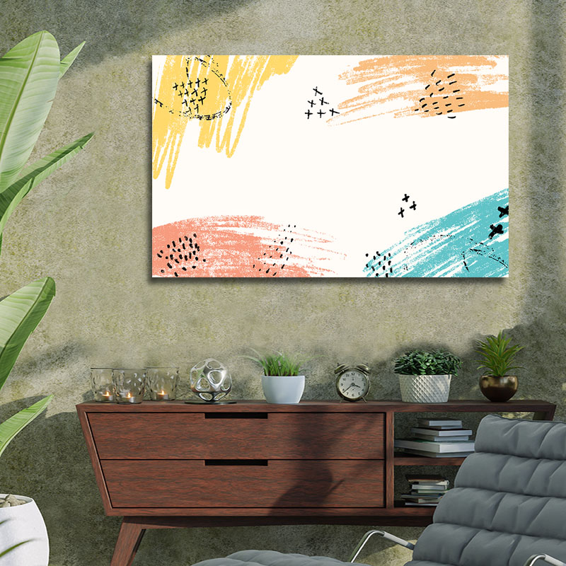 Πίνακας με Creative cards 133x80 Τελαρωμένος καμβάς σε ξύλο με πάχος 2cm