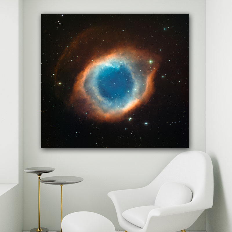 Πίνακας σε καμβά Helix Nebula 77x70 Τελαρωμένος καμβάς σε ξύλο με πάχος 2cm