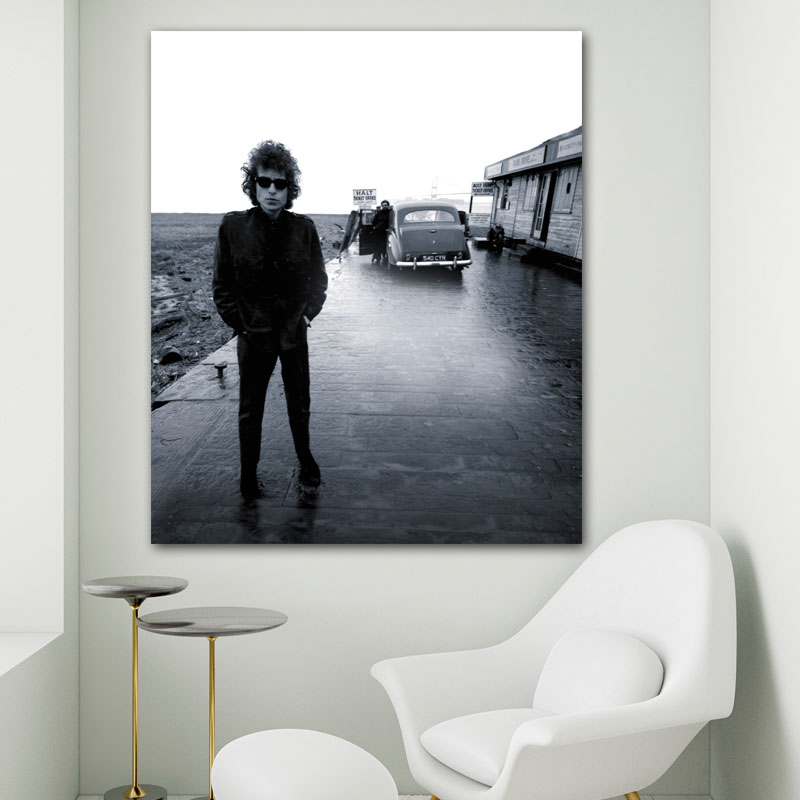 Πίνακας σε καμβά Bob Dylan 110x131 Τελαρωμένος καμβάς σε ξύλο με πάχος 2cm