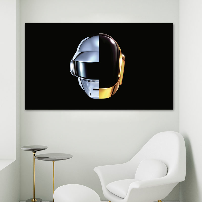 Πίνακας σε καμβά Daft Punk Random Access Memories 137x80 Τελαρωμένος καμβάς σε ξύλο με πάχος 2cm