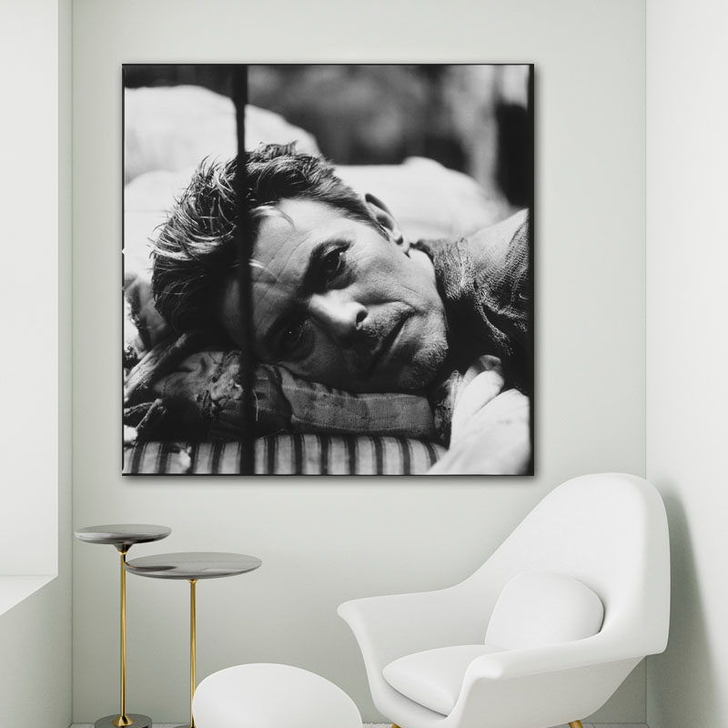Πίνακας σε καμβά David Bowie 3 120x120 Τελαρωμένος καμβάς σε ξύλο με πάχος 2cm