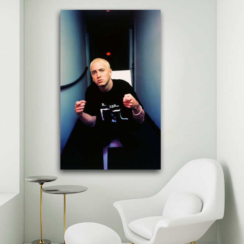 Πίνακας σε καμβά Eminem 3 60x95 Τελαρωμένος καμβάς σε ξύλο με πάχος 2cm