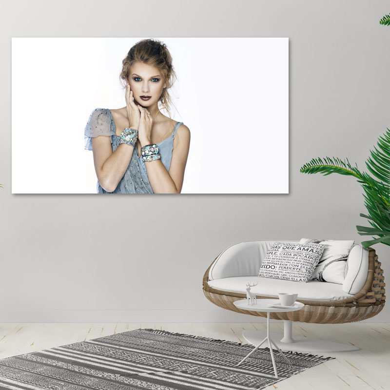 Πίνακας σε καμβά Taylor Swift 3 177x100 Τελαρωμένος καμβάς σε ξύλο με πάχος 2cm