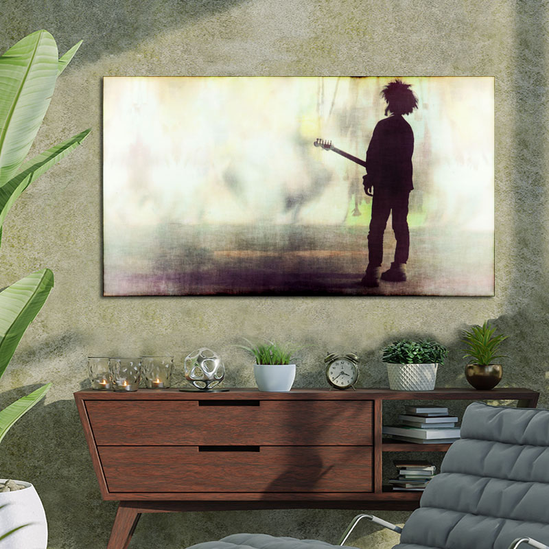 Πίνακας σε καμβά The Cure 213x120 Τελαρωμένος καμβάς σε ξύλο με πάχος 2cm