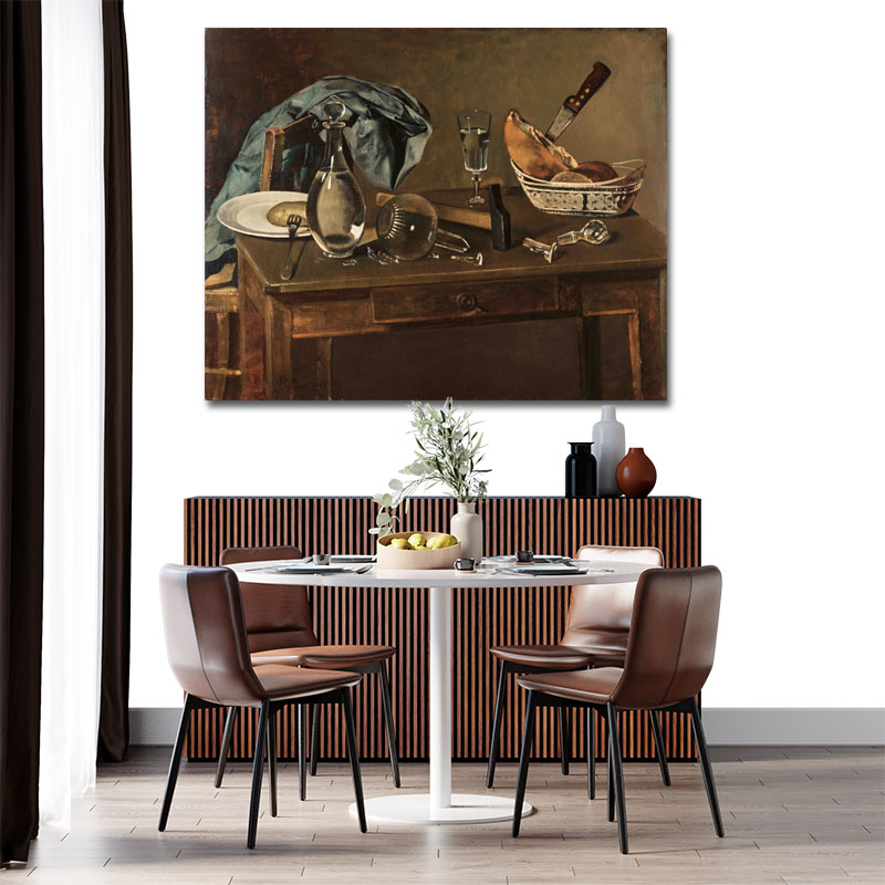 Πίνακας του Balthus-Still Life 87x70 Τελαρωμένος καμβάς σε ξύλο με πάχος 2cm
