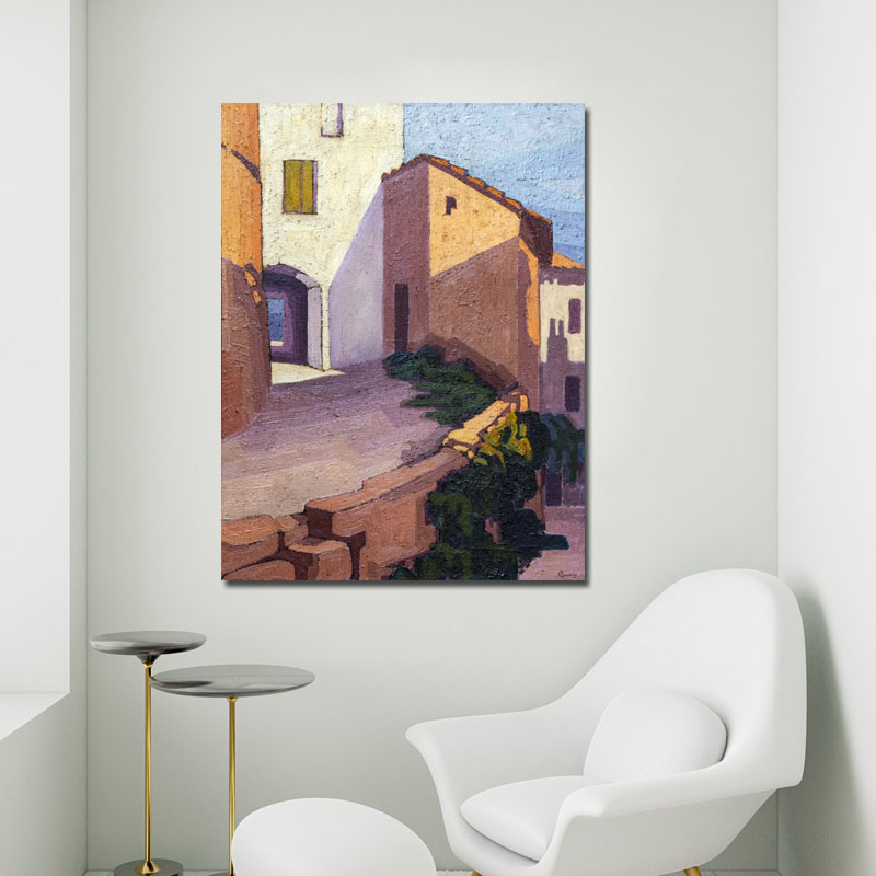 Πίνακας του Georges Gaudion-Musée du Pays 80x105 Τελαρωμένος καμβάς σε ξύλο με πάχος 2cm