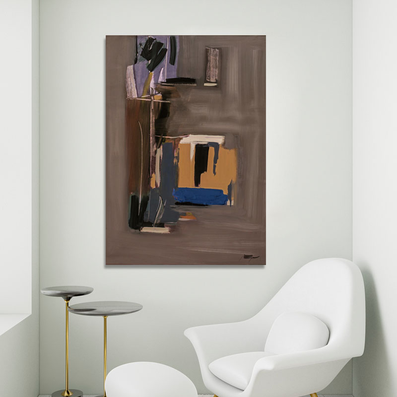 Πίνακας του Sohrab Sepehri-Untitled 90x129 Τελαρωμένος καμβάς σε ξύλο με πάχος 2cm