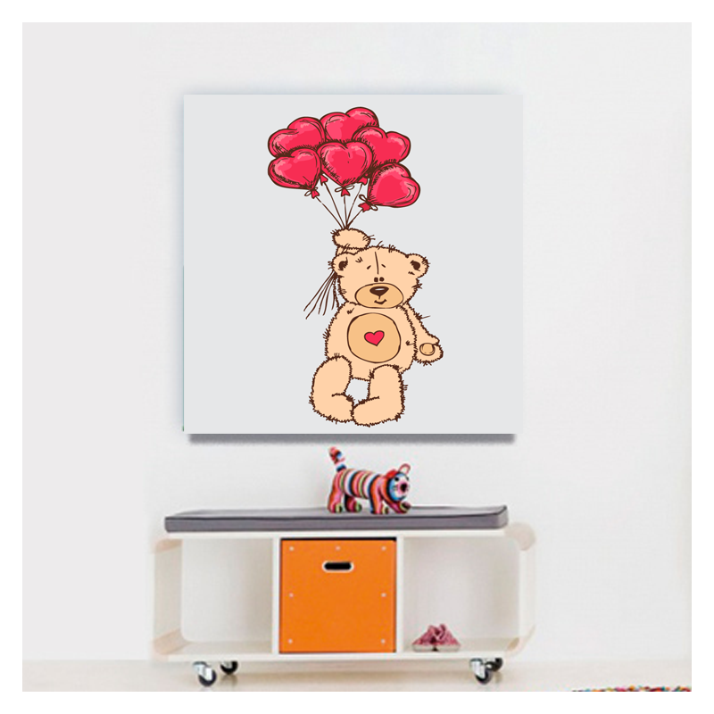παιδικός πίνακας με αρκούδα
