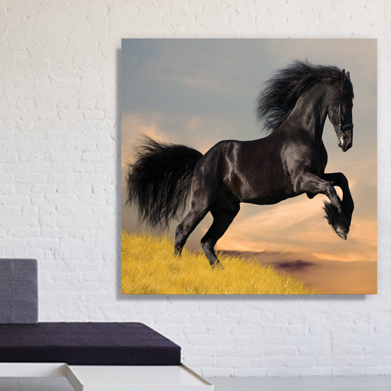 πίνακας μοντέρνος με άλογο