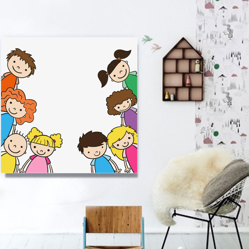 πίνακες παιδικού δωματίου με κορίτσια
